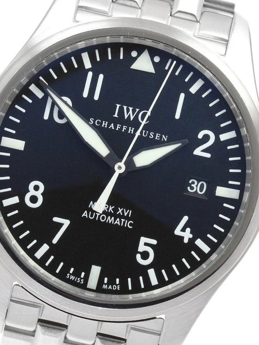 IWC SCHAFFHAUSEN Pilot Watch Mark XVI IW325504 Date Automatic Men's Watch_951863